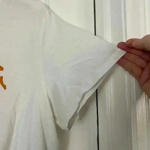 MONKI NATURAL WHITE LEOPARD T SHIRT size L - Picture 3 of 8